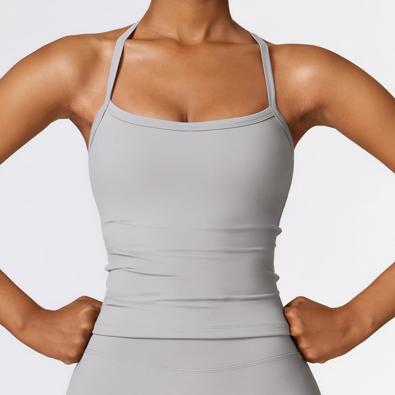 Top Deportivo Espalda Cruzada Ergonómica AURA vista alternativa